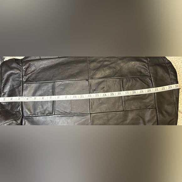 Vintage 70s Large Leather Travel Bag - Picture 14 of 15